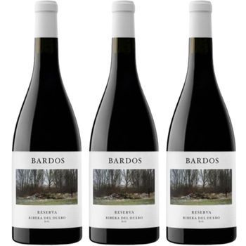 Bardos Reserva Vino Tinto De Reserva Con Cabernet Sauvignon Y Tin 75 Cl 14,5 % Pack 3 Botellas