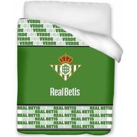 edredon digital real betis balompie fc 180 cm x 260 cm cama 90 cm