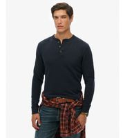 superdry para hombre m6010903a camiseta merchant store grandad marino xxl casual algodon manga larga