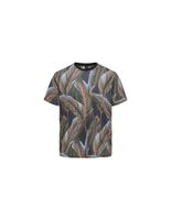 camiseta only  sons onskobe reg banana leaf black hombre