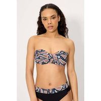 ysabel mora banador top bikini bandeau estampado copas c y d para mujer