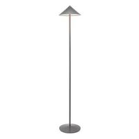 lampara de pie led recargable zafferano pina xxl - 6 w ip65 regulador tactil cabezal magnetico diseno moderno para interior y exterior - titanio
