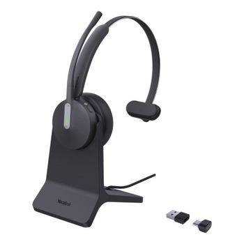 Auriculares Yealink BH70 Mono inalámbricos Bluetooth Oficina con Cancelación de Ruido Negro