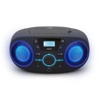 radio cd mooov 477415 luminoso fm usb repeticion aleatoria lcd