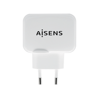 aisens cargador pared universal 2x usb 20 blanco