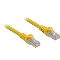 cable de red sharkoon cat6a sftp 025 m amarillo