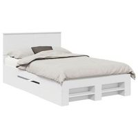 cama matrimonial  cama para adulto  estructura de cama 137 x 203 cm madera de ingenieria