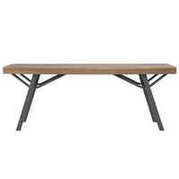 banco de jardin  banco de exterior  silla de jardin de madera maciza de acacia 120 cm
