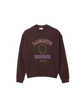 Sudadera Lacoste Sweatshirt Hombre Porto Marrón
