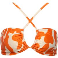 lisca banador top con aros aswan para mujer