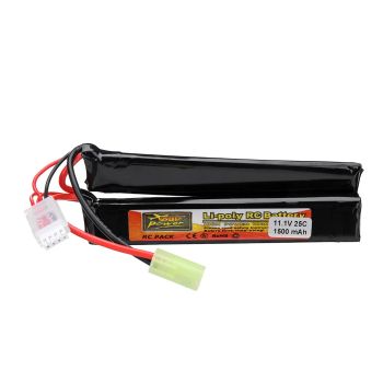 Batería LiPo ZOP Power 11.1V 1500mAh 25C 3S con enchufe Tamiya y cable adaptador con enchufe T para coche RC