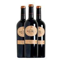 vino tinto vina solorca gran solorca ribera reserva 75 cl 15 vol pack de 3 unidades