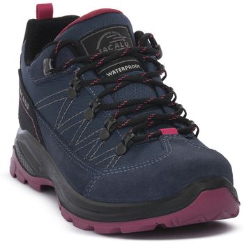 Jacalu Zapatillas de senderismo 8 NAVY FUXIA para mujer