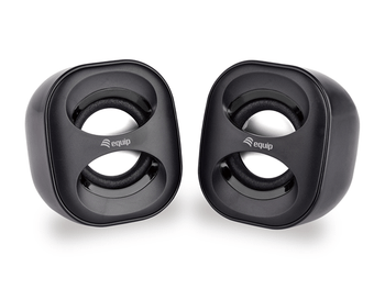 ALTAVOCES 2.0 EQUIP LIFE MINI 6W RMS COLOR NEGRO JACK 3.5