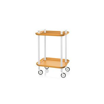 Carrito Delica.2, Armazón Blanco,,naranja