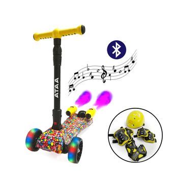 Patinete Shuttle Premium Para Niños Con Humo Modelo Lacasitos - Patinetes Eléctricos Infantiles Para Niños