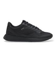 boss para hombre 50568928 zapatillas titanium negro 43 plano cremallera casual