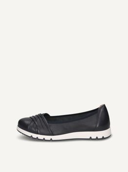 CAPRICE Ballerina, blue, made of Leather, Size 36