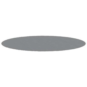Tapiz De Suelo Piscina Geotextil De Poliéster Gris Claro Ø500cm Vidaxl