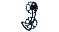 jaula de cambio sobredimensionadacyclingceramic 16 16t para desviadores mecanicos sram rival force red azul