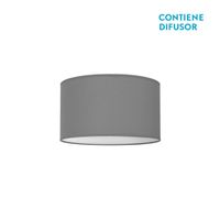 plafon nicole en color gris 2xe27 14x30d