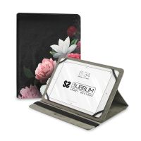 subblim trendy case funda universal rosas para tablet hasta 11