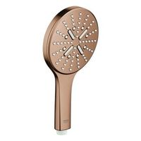 teleducha grohe rainshower smartactive 130 3 chorros bronze 26574dl0