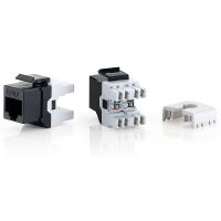 equip kit 8 unidades conector hembra rj-45 utp cat 6