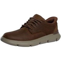 skechers zapatillas zapatillas sin cordones garza de cuero para hombre