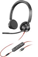 poly headset blackwire c3325 stereo usb-ca  35 mm