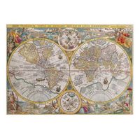 ravensburger puzzle 1500 p - mapamundi 1594