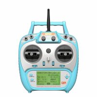 transmisor de radio wfly et08a de 24ghz y 8 canales con receptor rf206s para modelos de helicopterosavionesautomovile