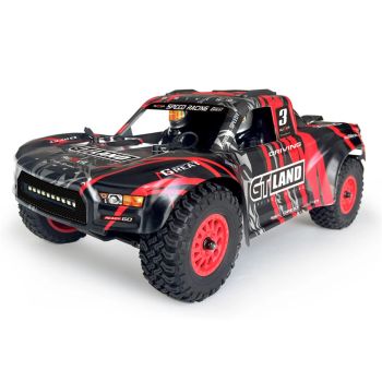 GTFANS M607 RTR 1/12 2.4G 4WD 70km/h Coche RC Sin Escobillas de Curso Corto Camión Off-Road Chasis de Fibra de Carbono M