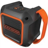 black  decker bdcsp18n altavoz portatil estereo negro rojo