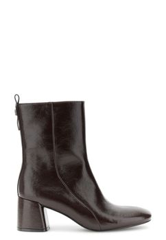 botines efecto naplak dark brown 40