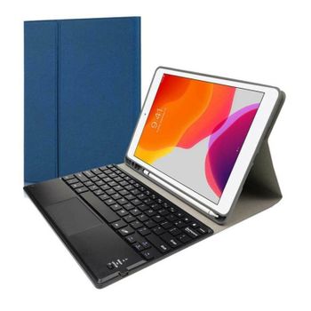 Royal Bailey Rk405c Funda Con Bluetooth Teclado Para Ipad Mini 1/2/3/4/5 Azul