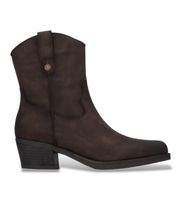 refresh para mujer 17614602-marron botines 176146 marron 38 5 a 8cm cremallera casual
