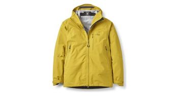 Chaqueta impermeable rab firewall mountain yellow para hombre