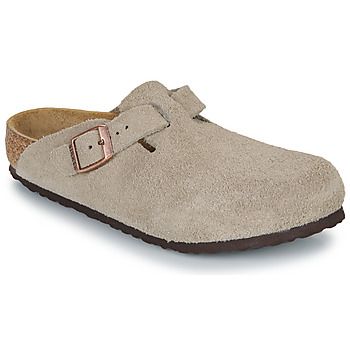 BIRKENSTOCK Zuecos Boston Kids LEVE Taupe para niña