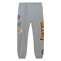 pantalon largo los angeles lakers nba team origins mitchell and ness