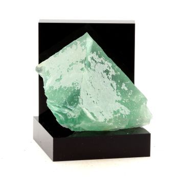 Fluoritis Blanca Y Verde - Piedra Natural De Francia, Langanac - Cristal Multicolor Raro, Colección De Sylvain Desfarge | 284.7 Ct - Certificado De