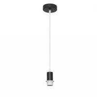 armcolgante ppantalla cara 1xe27 negro regx10x10 cm