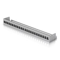 ubiquiti panel keystone uacc-rack-panel-patch-blank-24 gris 1u 24 puertos barra gestion