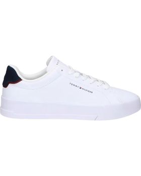 de TOMMY HILFIGER FM0FM05367 COURT LTH DETAIL ESS 0LD WHITE-DESERT SKY