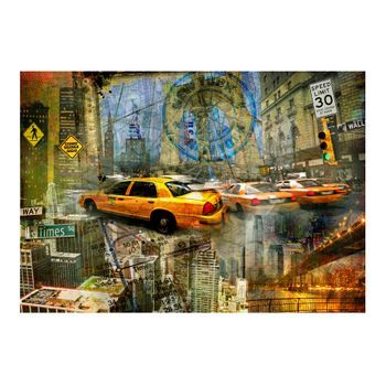 Papel Pintado 3d - Nueva York Infinita (250x175 Cm)