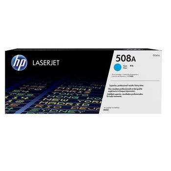 HP 508A Cyan Original Standard Capacity Toner Cartridge (CF361A)