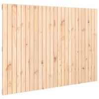 cabecerocabecero de camapanel de cabecera de cama de pared madera maciza de pino 1595x3x110 cm