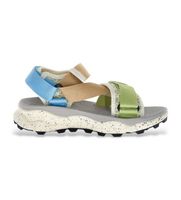 flower mountain para mujer 0503084 sandalias nazca 2 multicolor 36 tela plano velcro casual