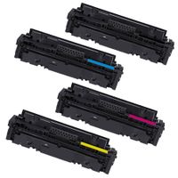 compatible multipack canon i-sensys mf744cdw printer toner cartridges 4 pack -3016c002