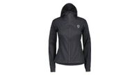 chaqueta cortaviento scott explorair negra  mujer